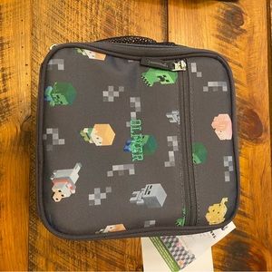 Minecraft Backpack (x-large)and Lunchbox, see picture for measurements.